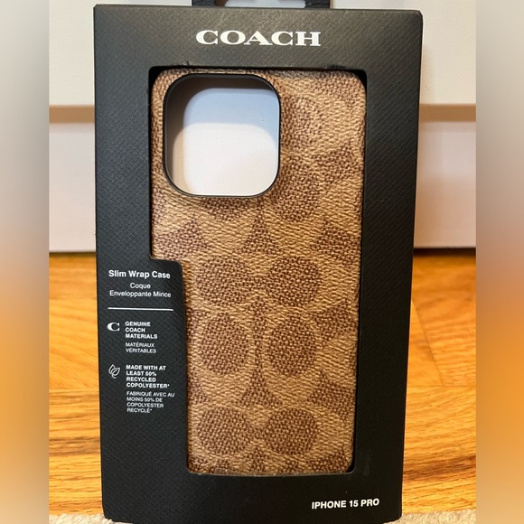 Coach Authentic iPhone 15 Pro (R $98) NWT - Picture 4 of 7